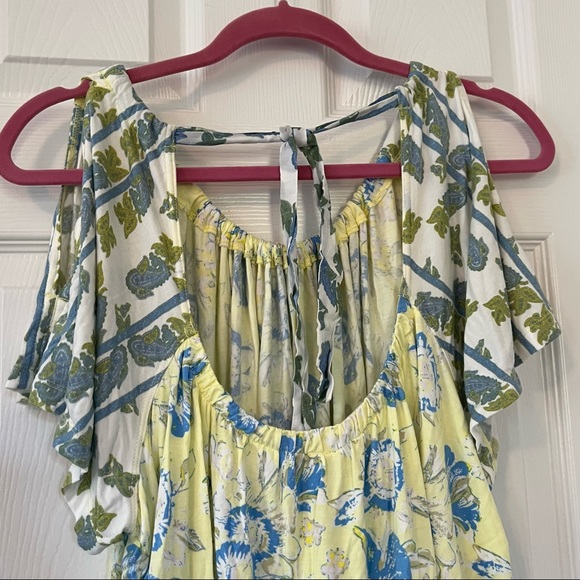 Free people yellow blouse - Picture 6 of 9